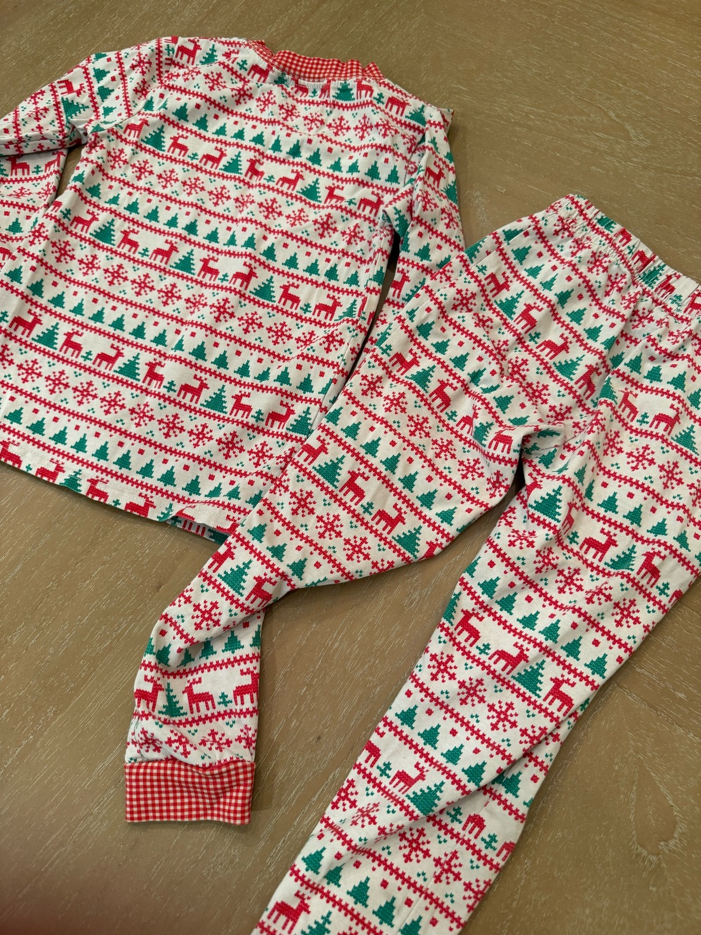 Christmas Reindeer & Tree Kids Pajamas